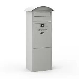 Paketpostlåda Lovisa Ljusgrå - NCS S 2500-N