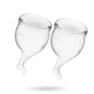 Feel Secure Menstrual Cup Transparent