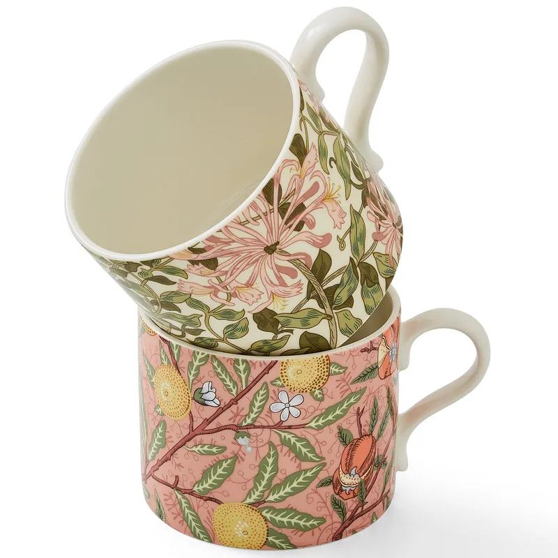 Spode Mugg 2 st. fruit + honeysuckle