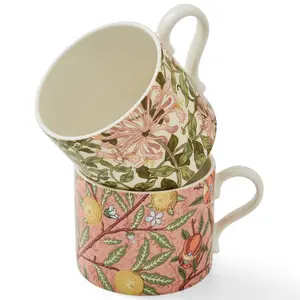 Spode Mugg 2 st. fruit + honeysuckle