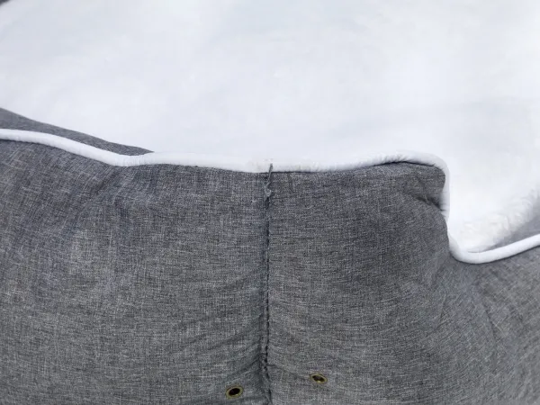 Dogman Bed Buddy Rectangular XL Grey 90x77x23cm