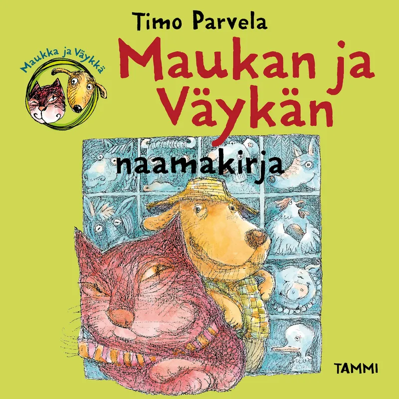 Maukan ja Väykän naamakirja, Ljudbok