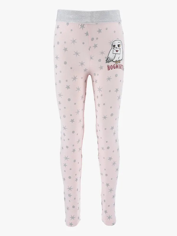 Harry Potter Leggings, Rosa, 4 år