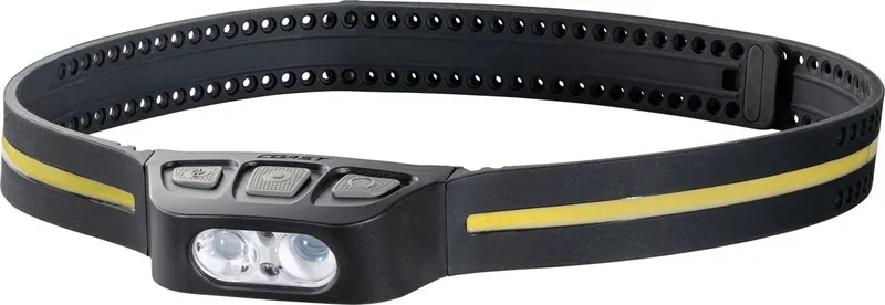 COAST LSH500R – Rechargeable Headlamp with lighted headband for safety – Pandelampe
