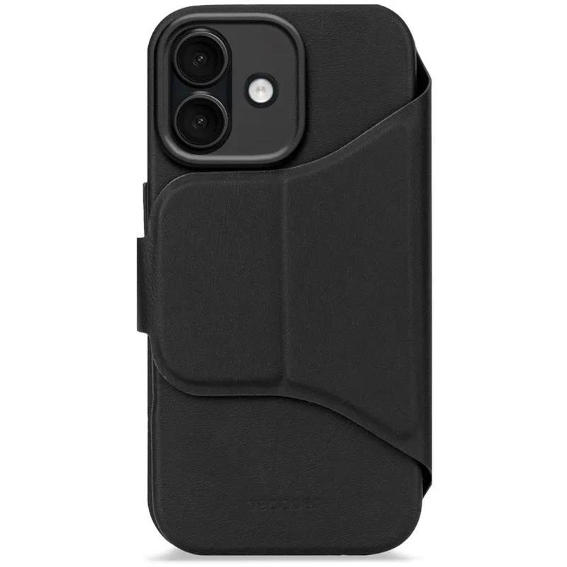 Decoded - Textured Silicone Detachable Wallet for iPhone 17 - Phantom Black