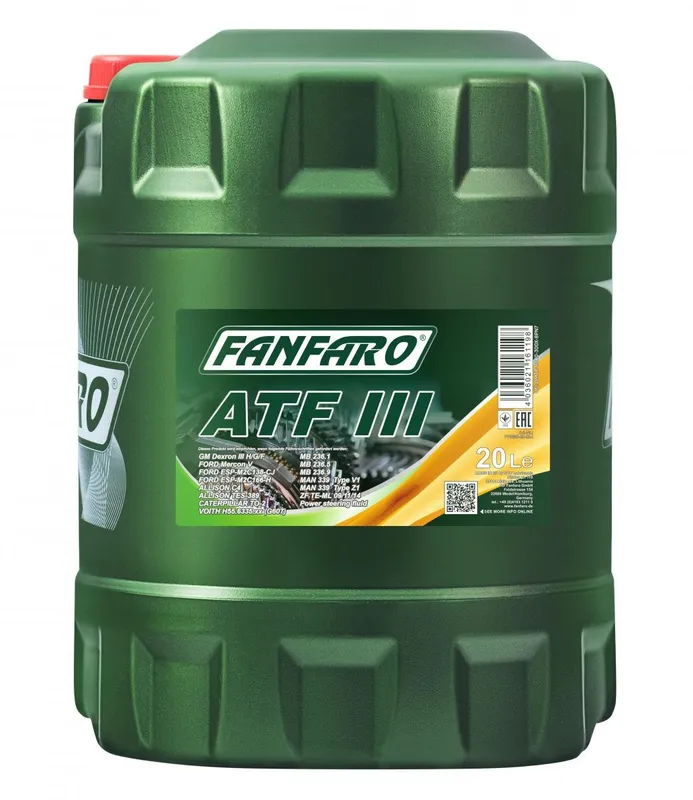 Automatväxellådsolja (ATF) FANFARO FF8603-20