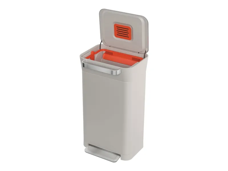 Joseph Joseph Joseph Joseph Titan trash compactor pedalhink 30 L Stainless steel