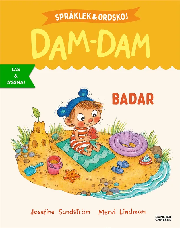 Badar (e-bok + ljud) : Språklek och ordskoj med Dam-Dam, E-bok