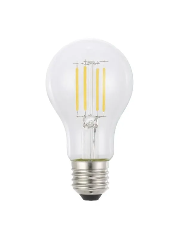 EGLO LED-glödlampa A60 KLAR 2700K 470LM 2 ST E27