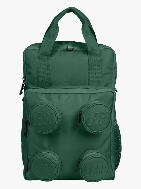 LEGO® Brick 2×2 Ryggsäck 15L Light, Earth Green