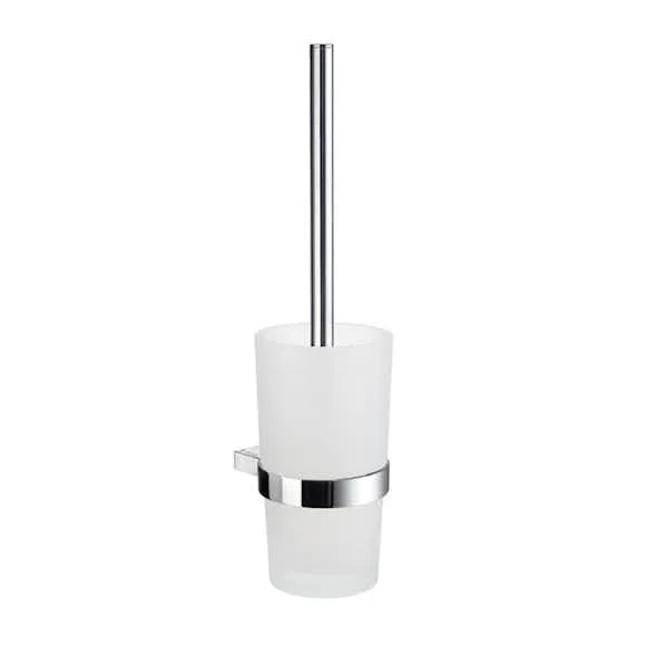Toalettborste Smedbo Air AK333 Krom/Frostat Glas