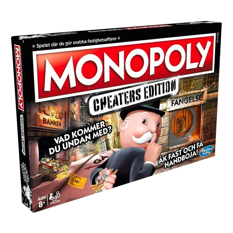 Monopoly Game: Cheaters Edition Svensk version