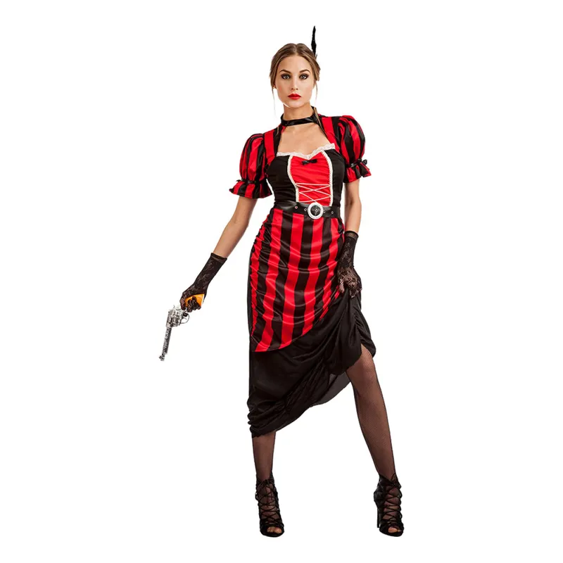 Saloon Girl Maskeraddräkt - Medium/Large
