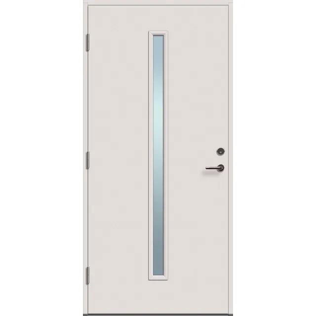 YTTERDÖRR PIA 9X21V VIT KLARG RAW PREMIUM NCS 0502-Y LÅS2002 | Beijerbygg Byggmaterial