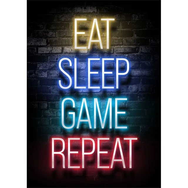 Poster - Eat Sleep Game Repeat