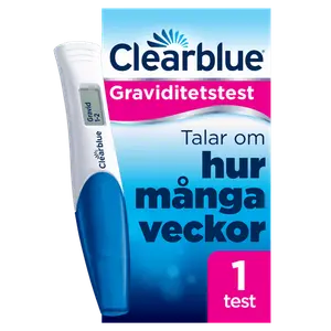 1-pack Clearblue Digitalt Graviditetstest med Veckoindikator
