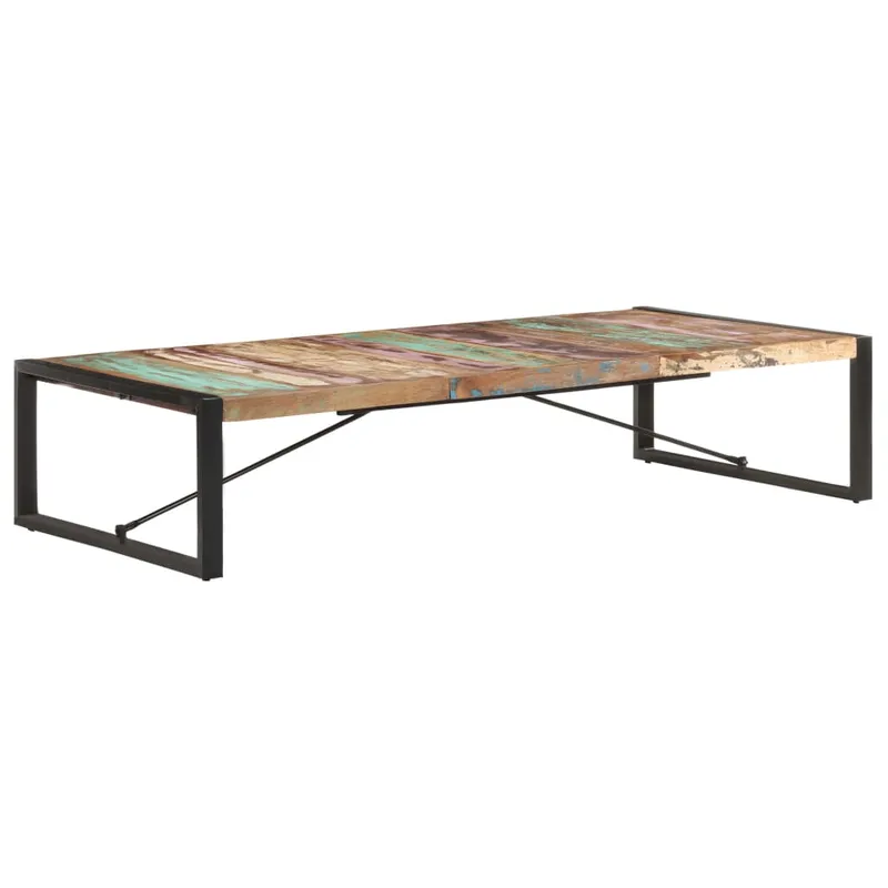 vidaXL Soffbord 180x90x40 cm massivt återvunnet trä