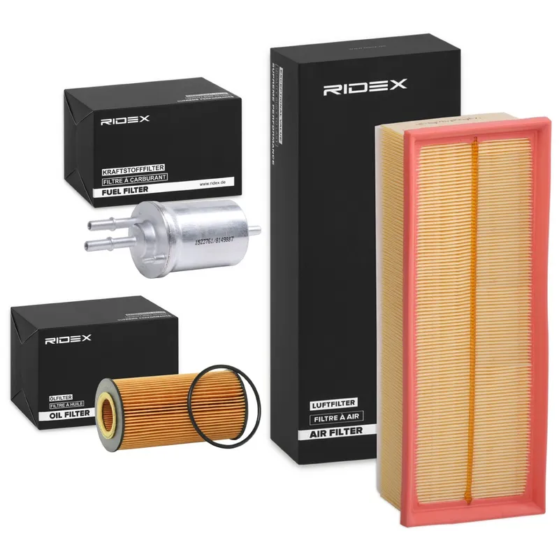 Filtersats RIDEX 4055F7782