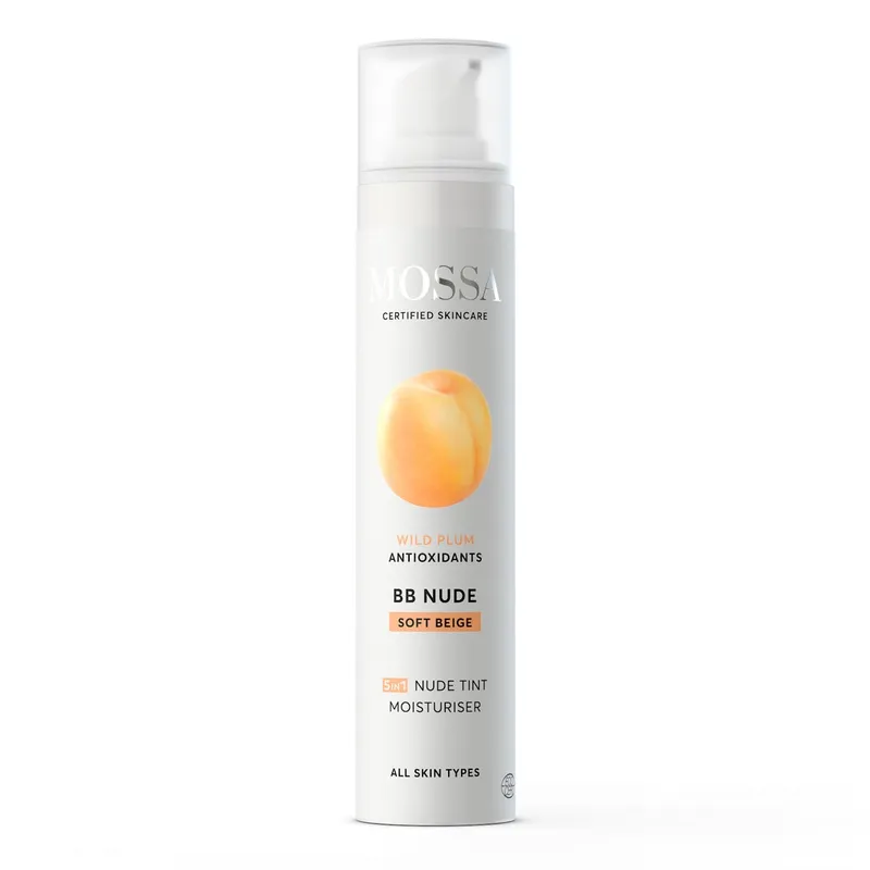Mossa BB Nude Soft Beige 5in1 Nude Tinting Moisturiser, 50 ml