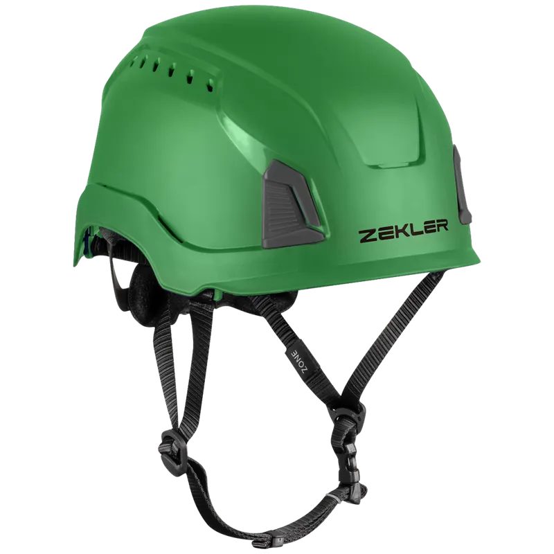 Zekler Zone Standard Grön Skyddshjälm med 12 ventilationshål Grön