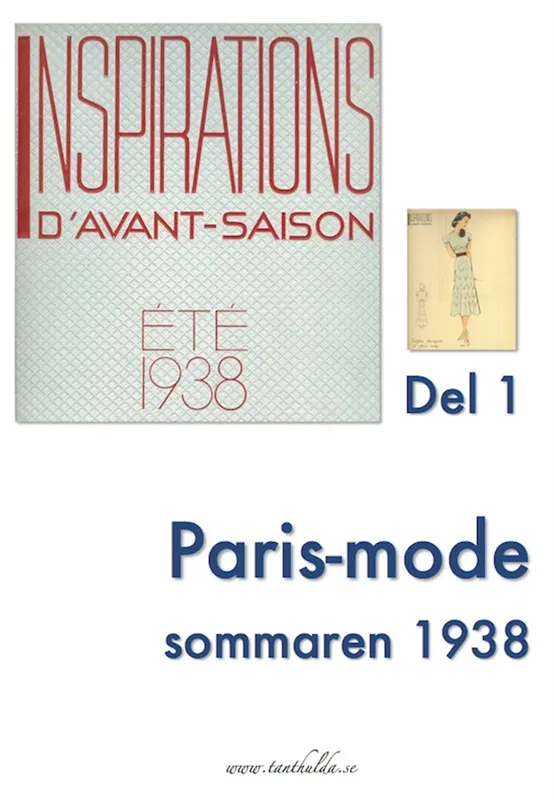 Paris-mode sommaren 1938. Del 1, E-bok
