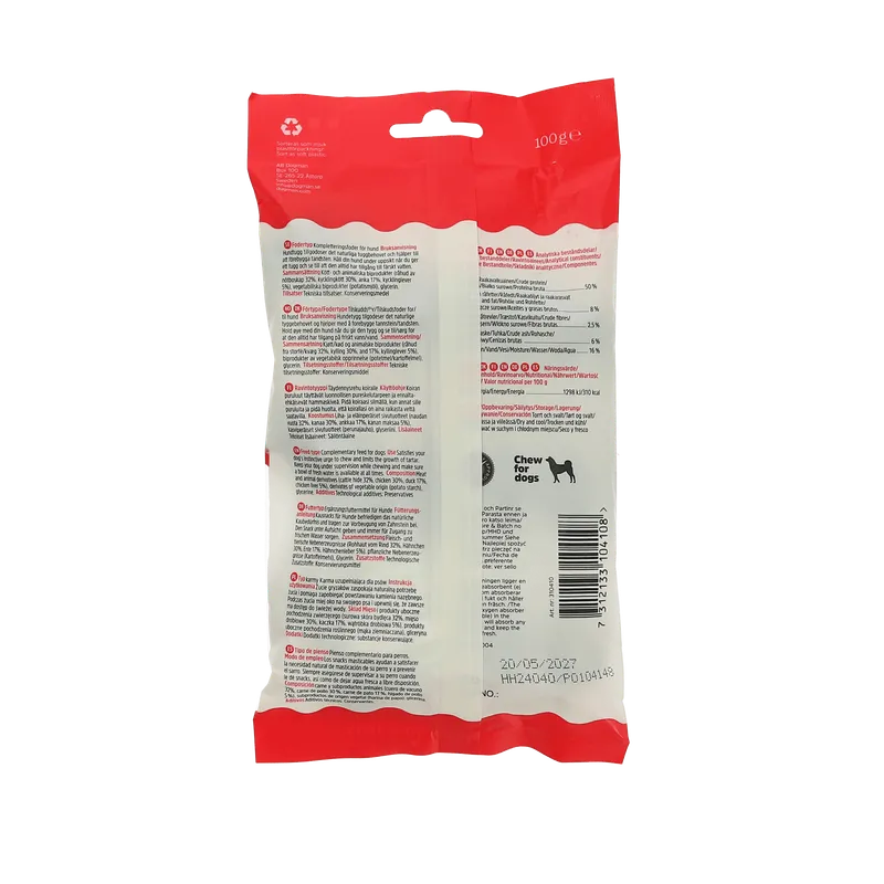 Dogman Triple Meat Sticks S 100g