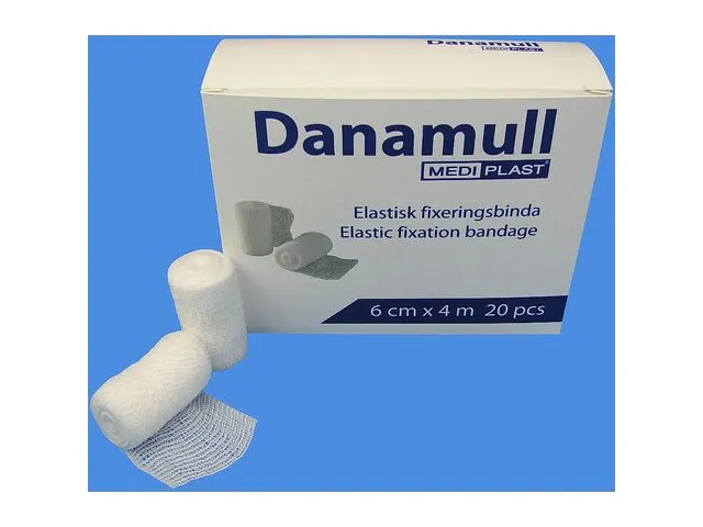 Fixeringsbinda Danamull – 6cmx4m PA/viskos – 20 st