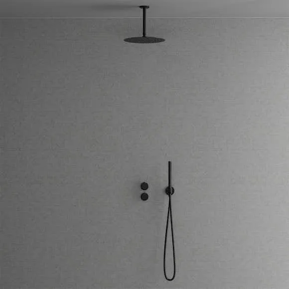 Takduschset Scandtap Steel Harmonized 2Z för Inbyggnad