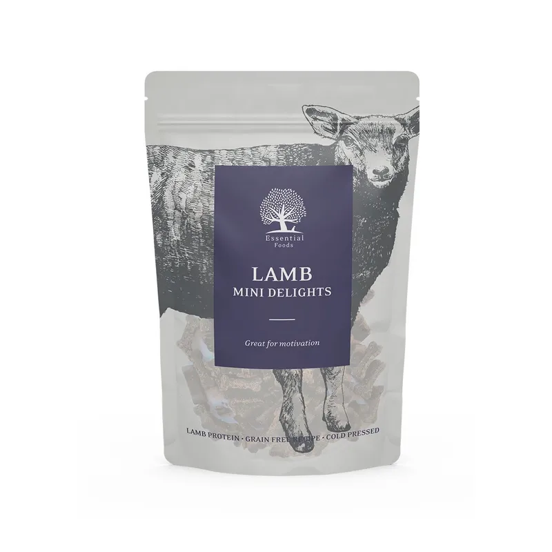 Essential Lamb Mini Delights Hundgodis – 100 g
