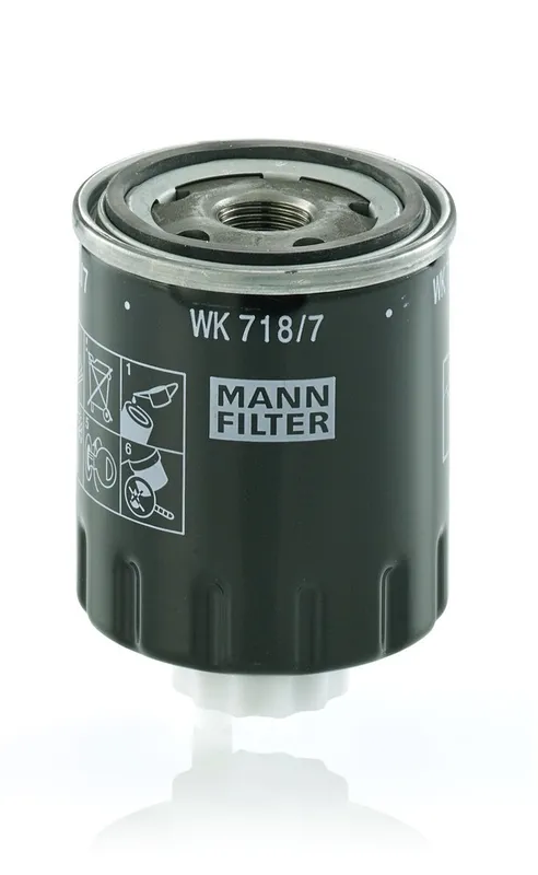 Bränslefilter MANN-FILTER WK 718/7