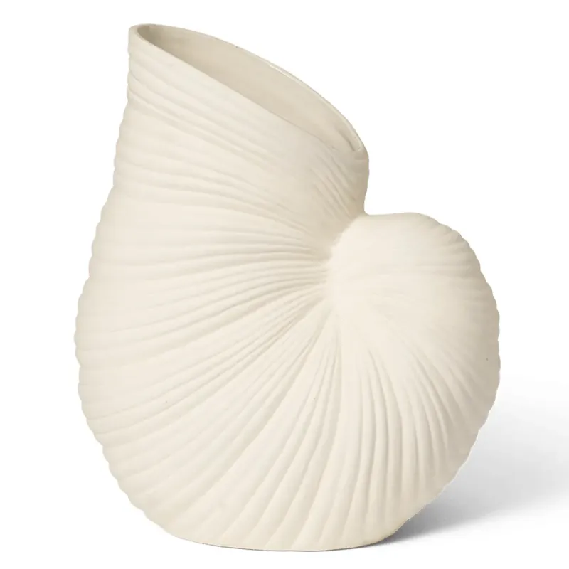 Ferm Living Shell vas Off white