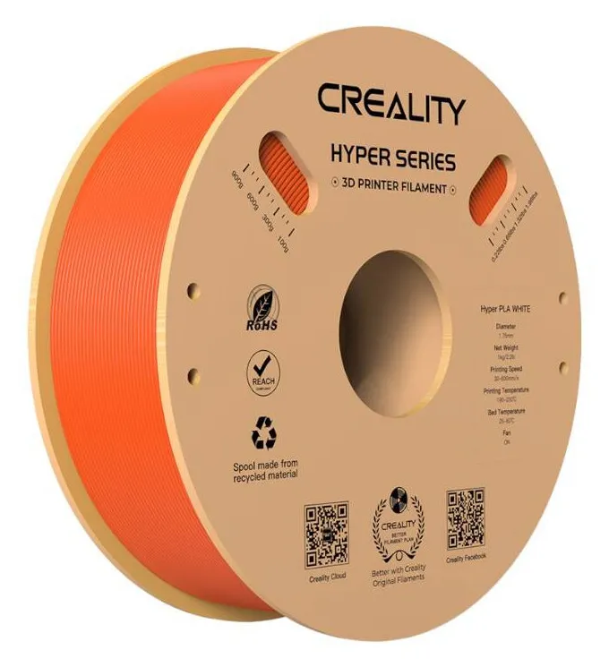 Creality Hyper PLA – 1.75mm – 1kg Orange