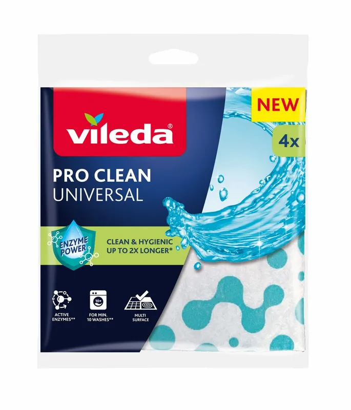 Vileda Pro Clean Universal 4pack