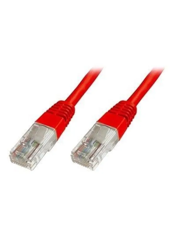 DIGITUS Ecoline patch cable - 5 m - red - Röd - 5m