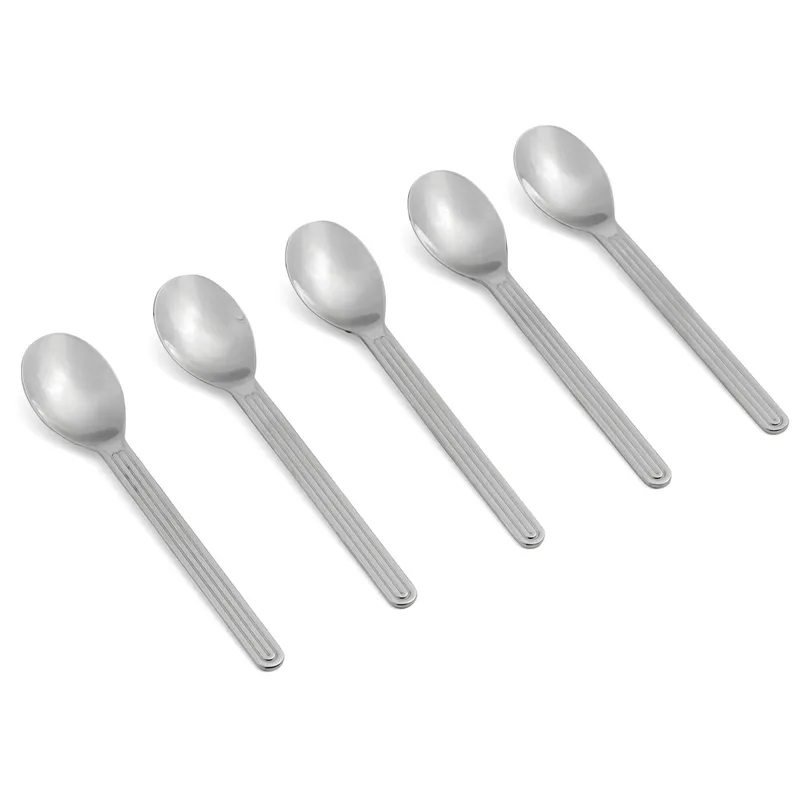 Hay matsked 5-pack, rostfritt stål