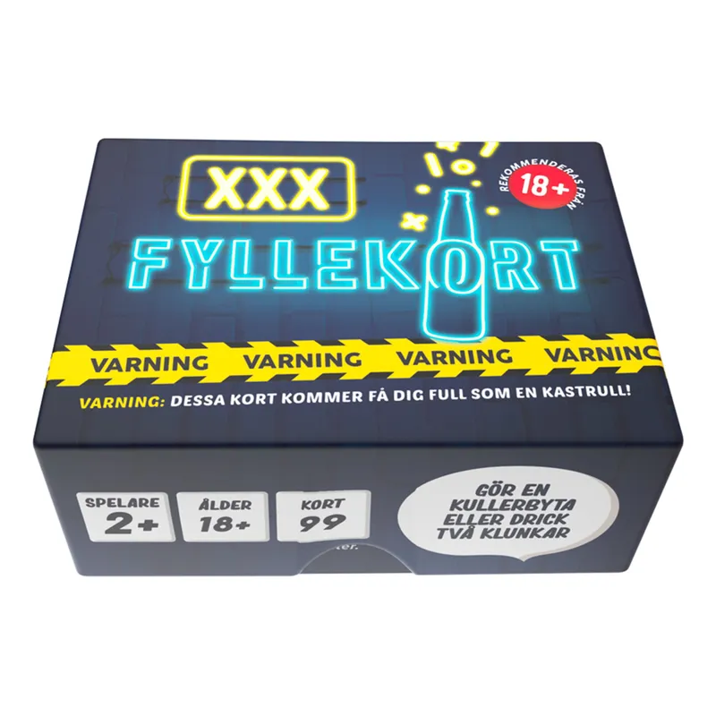 Spel Fyllekort – Full som en kastrull (SE)