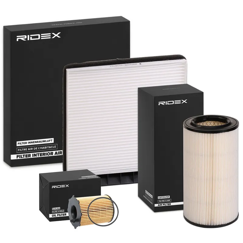Filtersats RIDEX 4055F3127