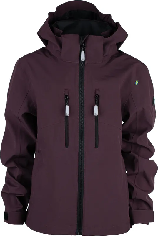 Lindberg Kids' Nordvind Shell Jacket Plum (#5724)