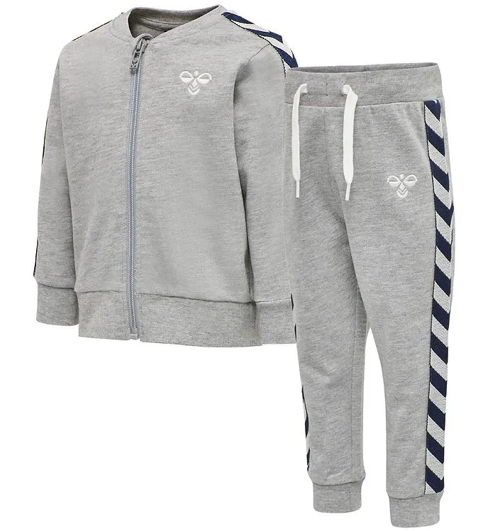 Hummel Sweatset - HMLBille - Grå (#1373)