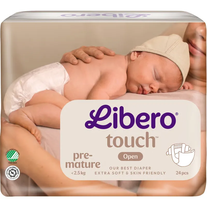 Touch Prematur-str.0 (2-5 kg.) - 24 st