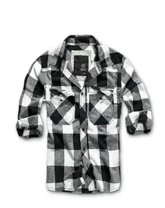 Brandit flanellskjorta Vit (#4635)