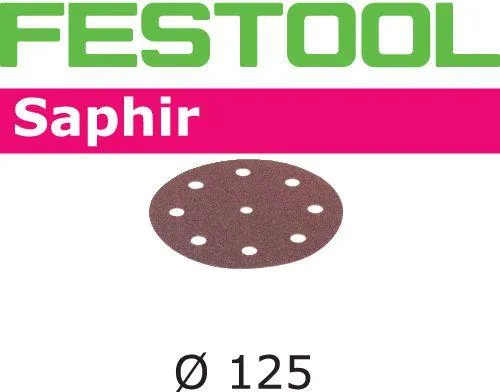 Festool STF SA Slippapper 125mm, 8-hålat, 25-pack P36
