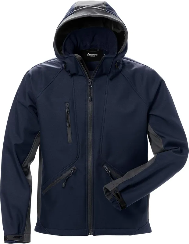 JACKA 1414 SOFTSHELL MARIN XL | Beijerbygg Byggmaterial