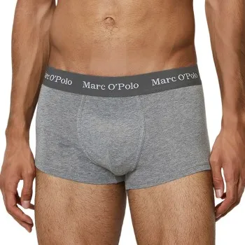 Marc O Polo Basic Trunk Kalsonger 3P Grå bomull X-Large Herr