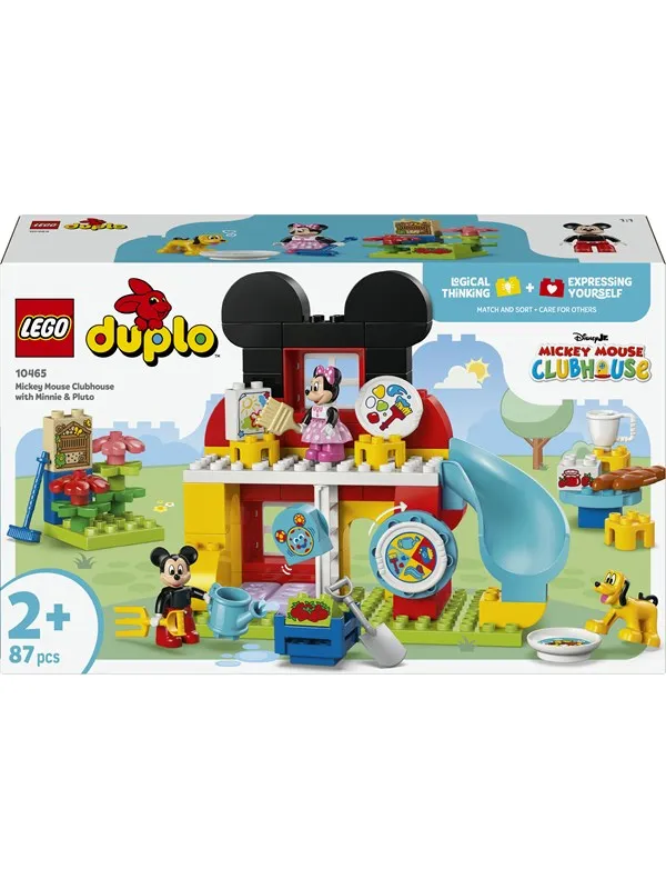 Musse Piggs klubbhus med Mimmi och Pluto LEGO DUPLO Disney™ (10465)