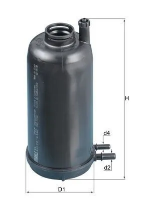 Bränslefilter MAHLE KL 707D