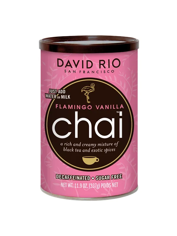 David Rio Chai Flamingo Vanilla Decaf/Sugar free