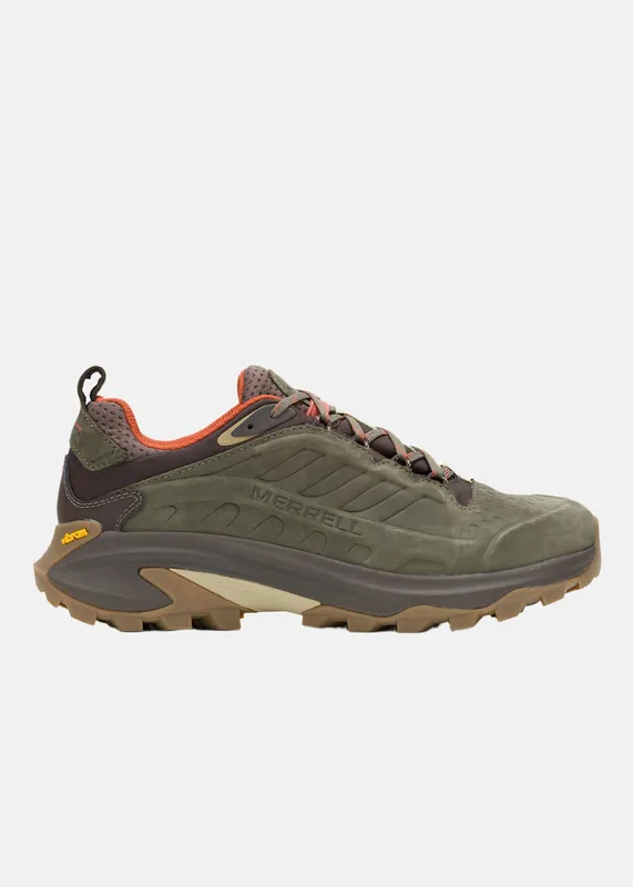 Merrell Men’s Moab Speed 2 Leather Waterproof Olive (#7621)