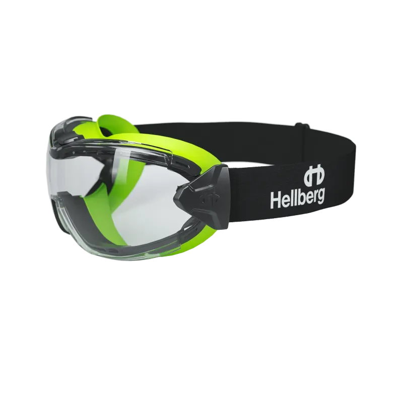 Hellberg Neon+ Skyddsglasögon klar lins