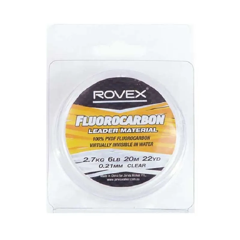 Rovex Fluorocarbon 0,21mm 2,7kg 20m – Fiskelina